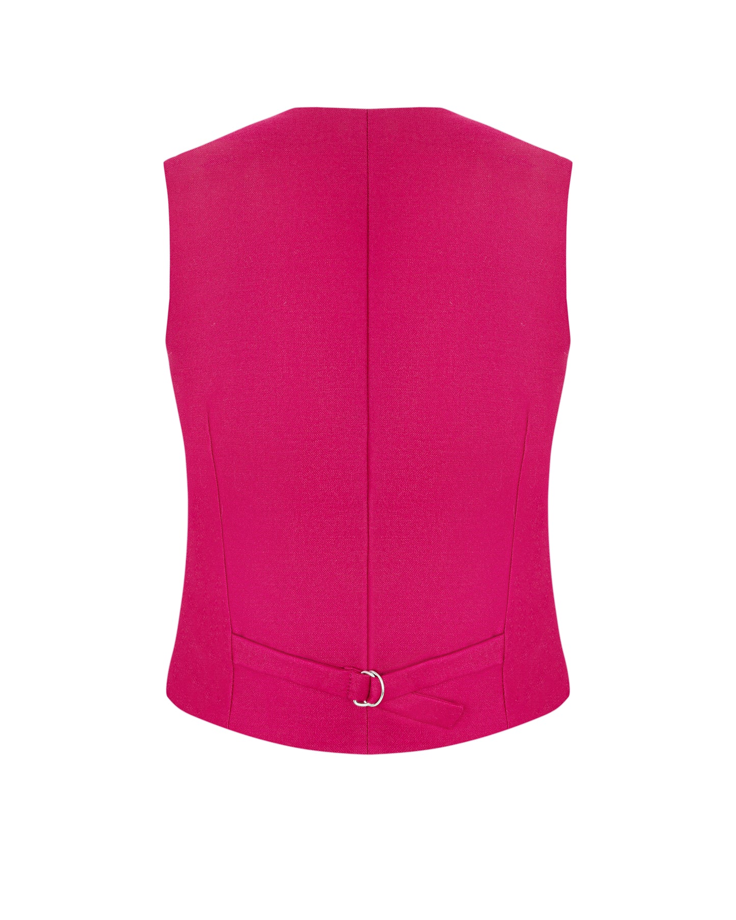 Pink Vest back view – premium women’s vest