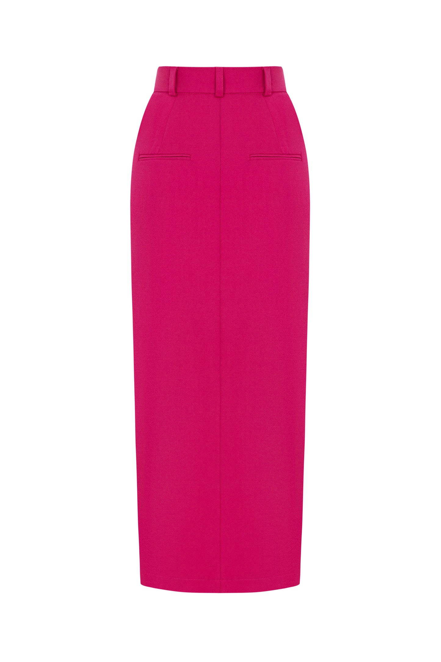 Pink Skirt back view – premium elegant skirt