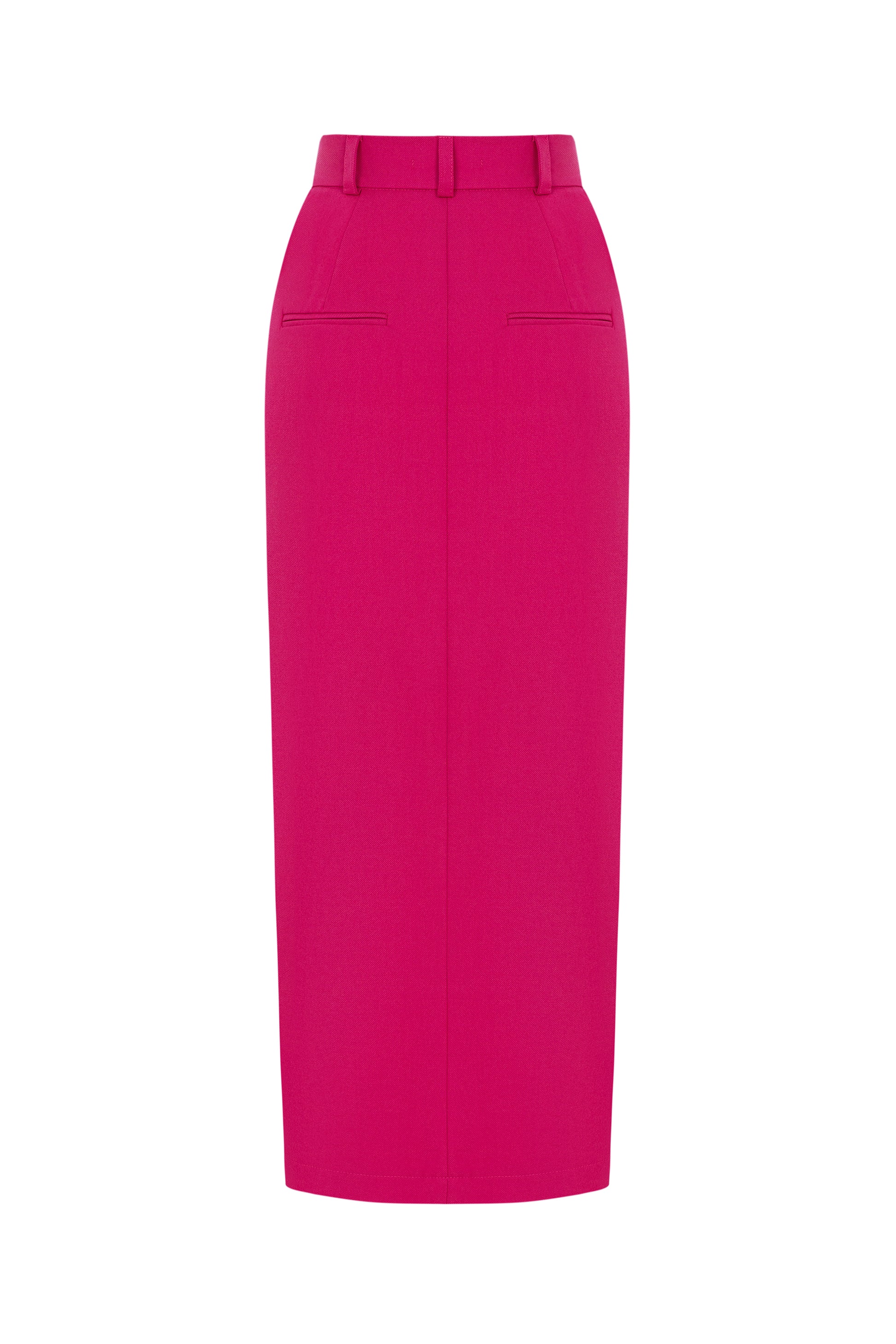 Pink Skirt back view – premium elegant skirt