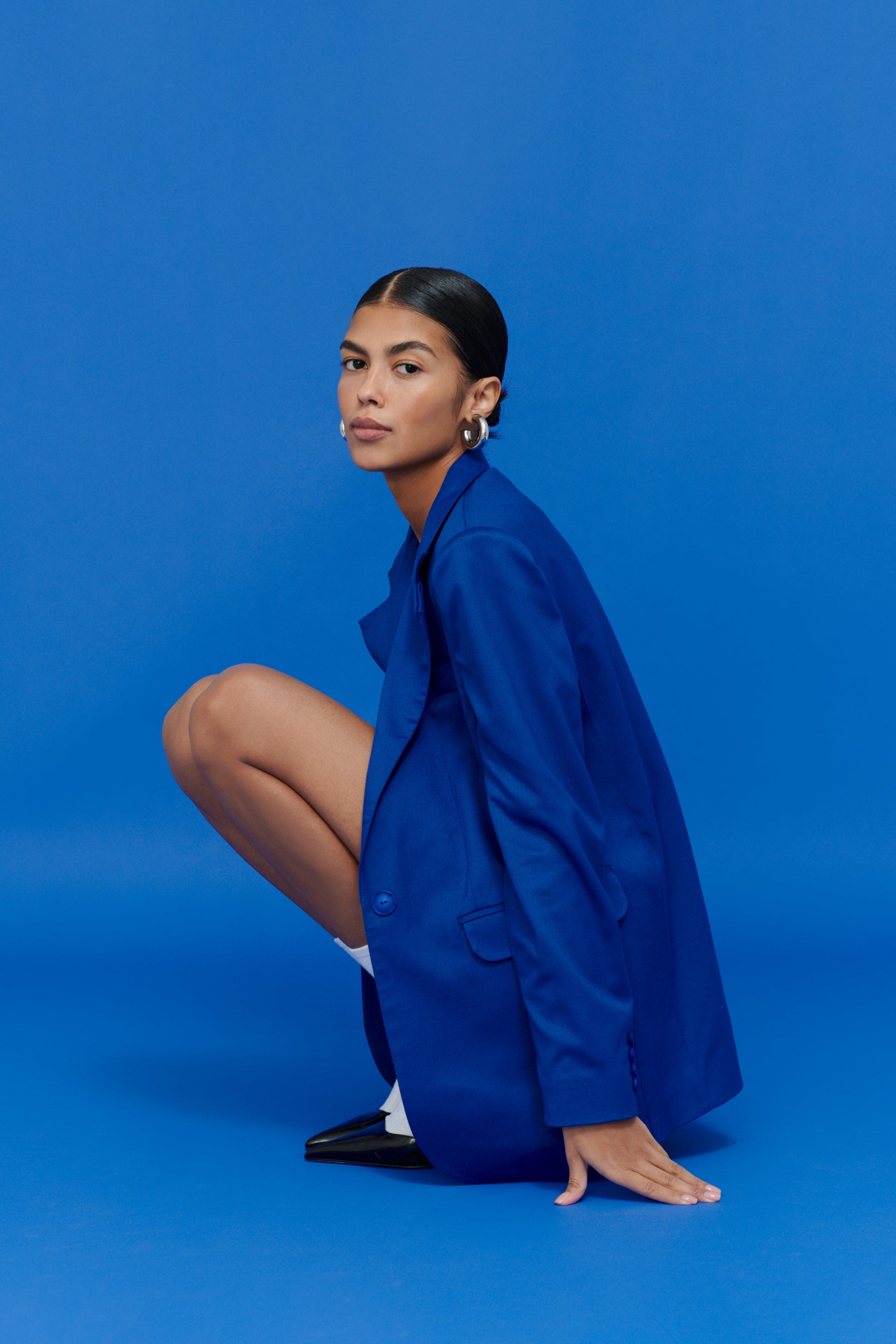 Electric Blazer – tailored oversized women’s jacket