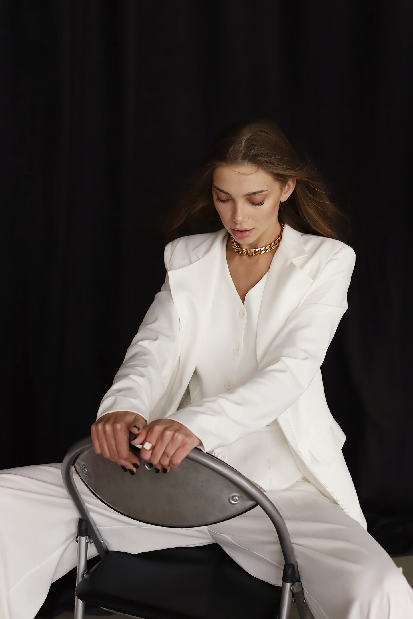 White blazer