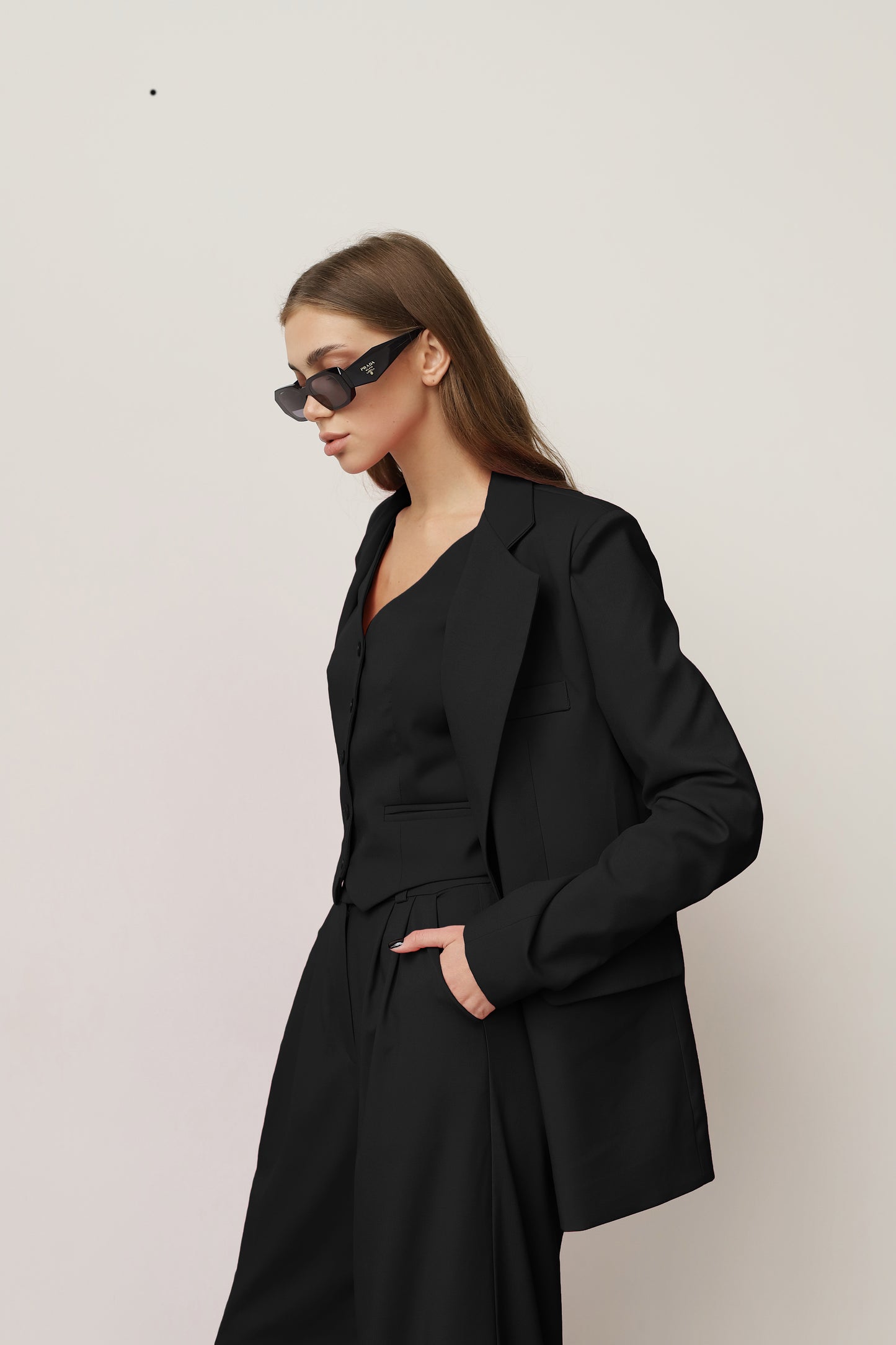 women's black blazer jacket