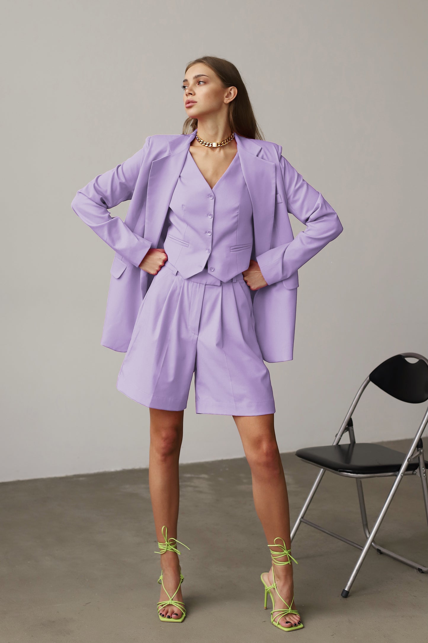 Lilac shorts
