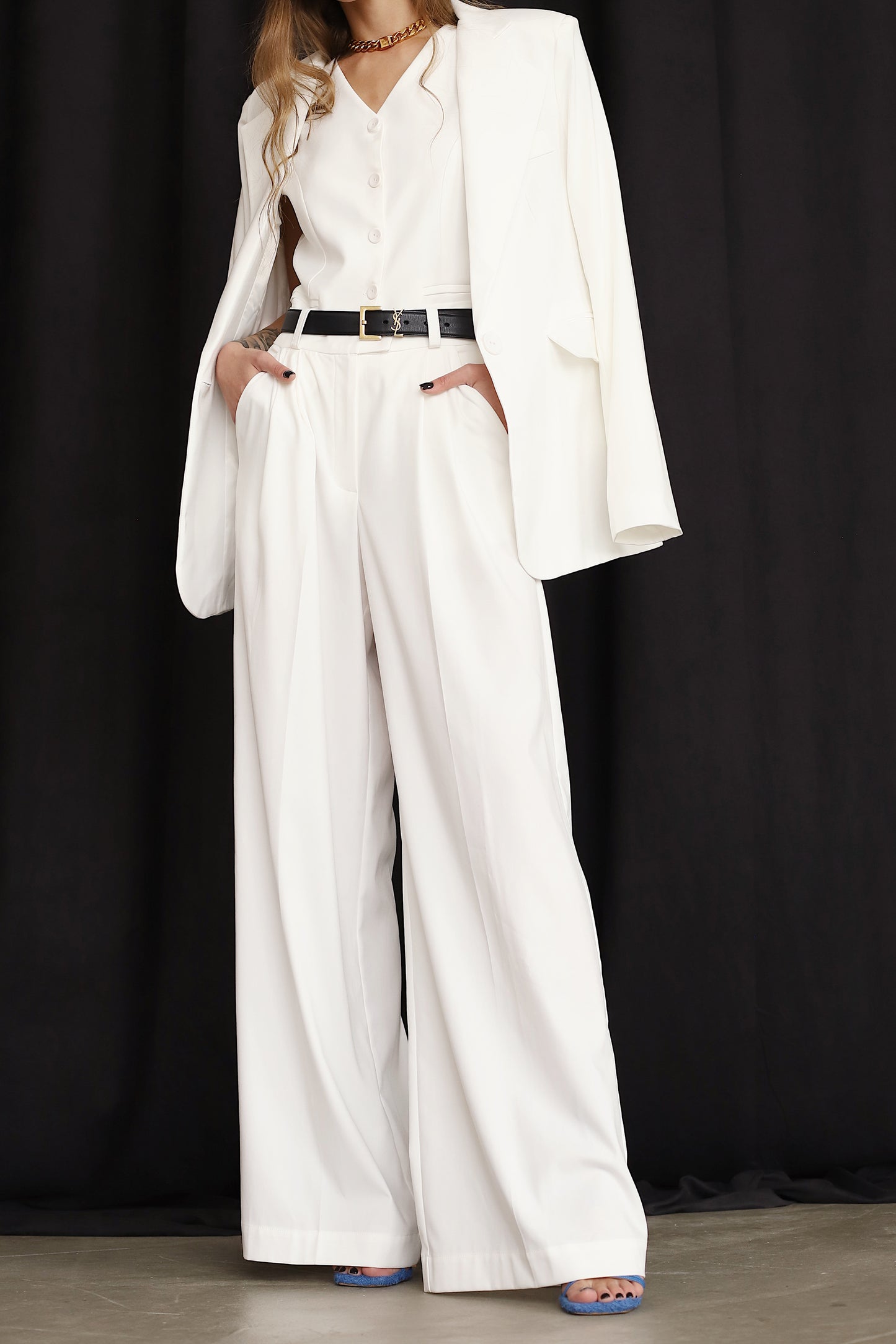 White pants