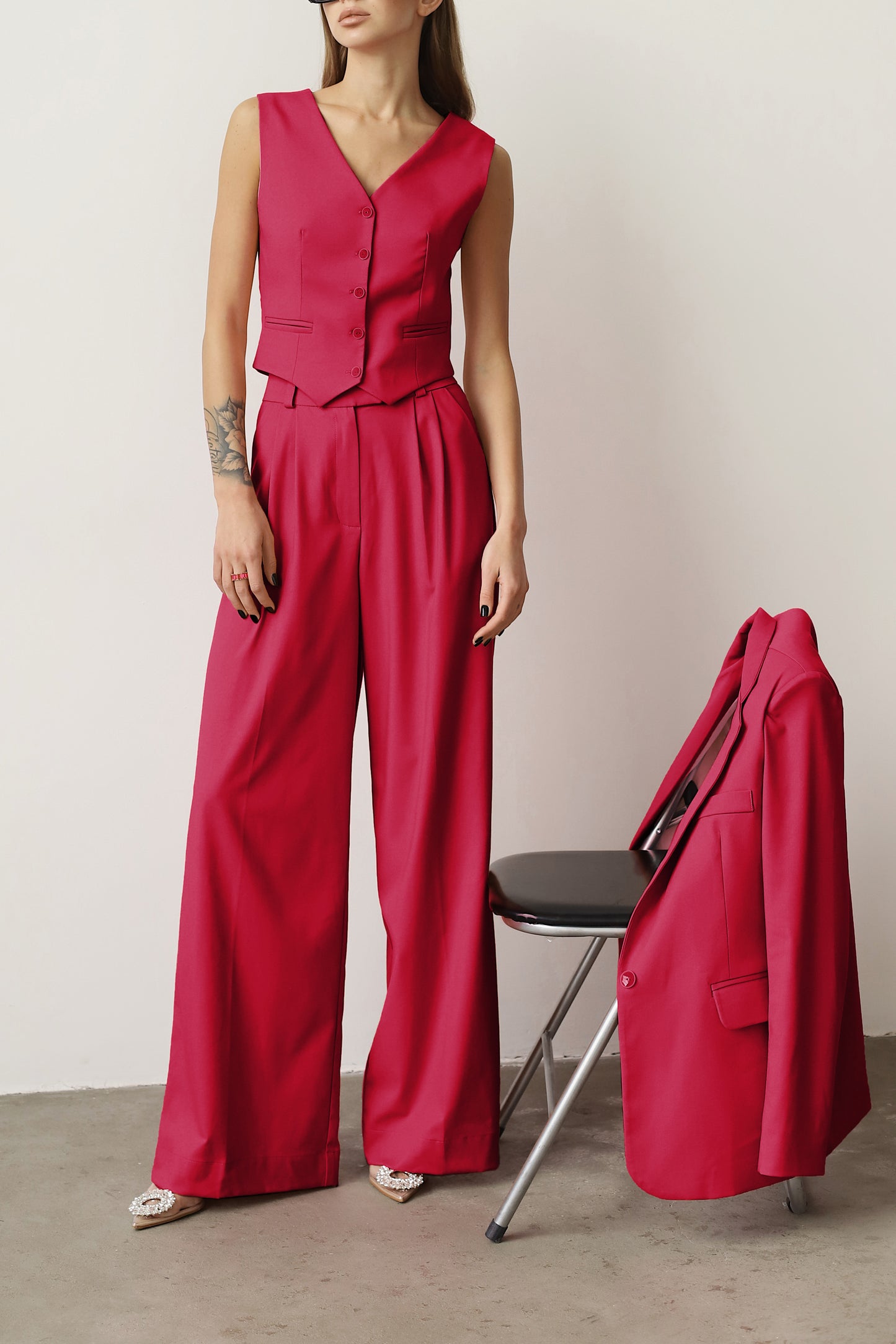 Red pants