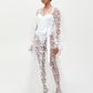 Bridal butterfly robe