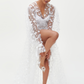 Bridal butterfly robe