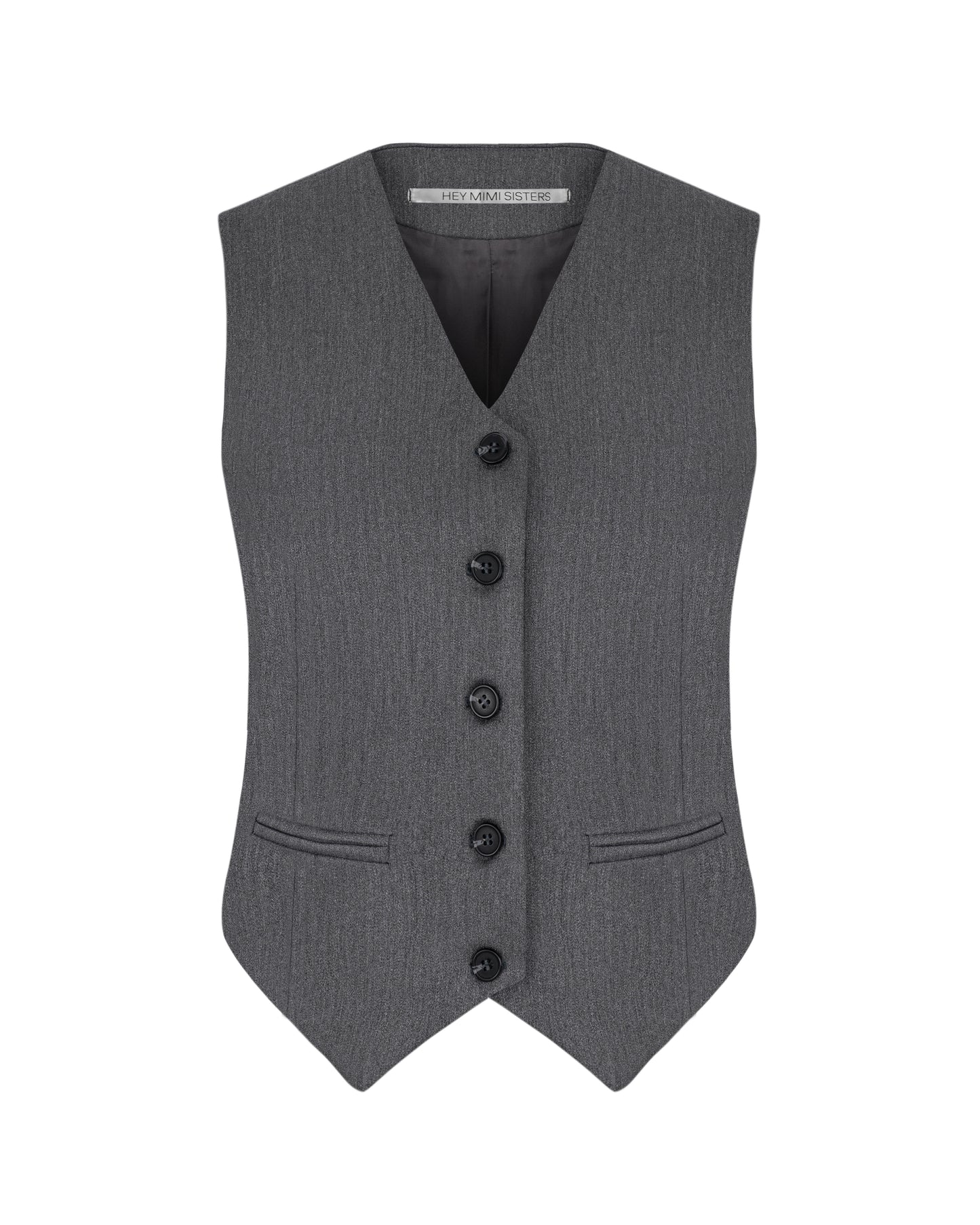 Gray vest