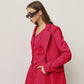 women's red blazer jacket  