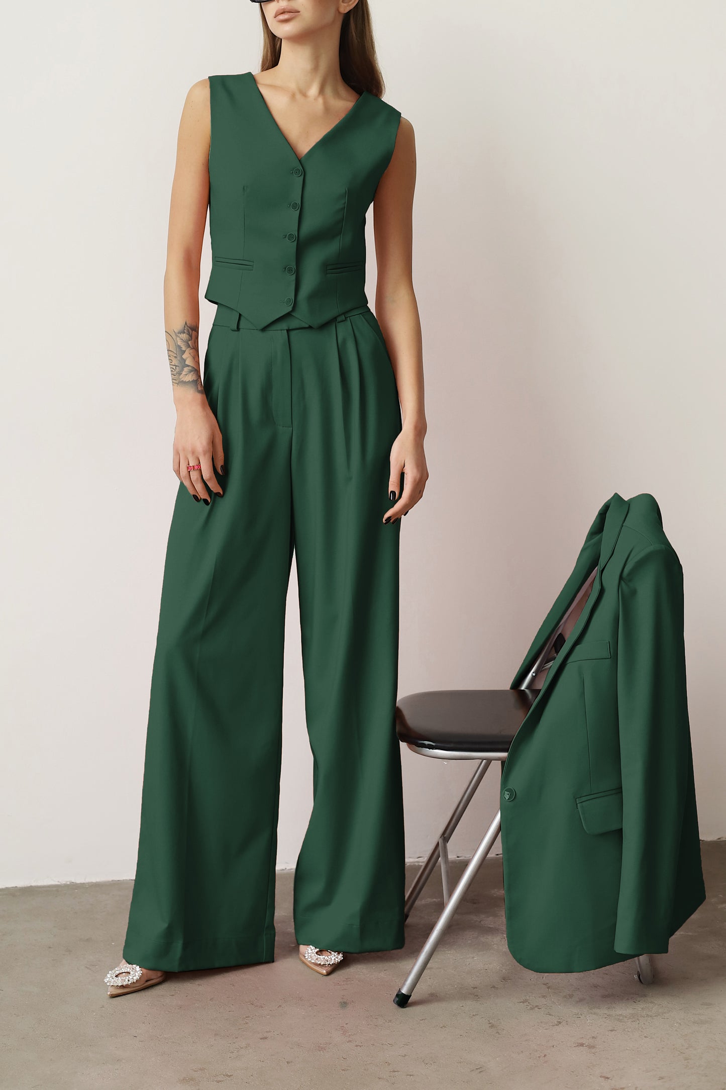 Dark green pants
