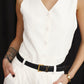 white womens suit  