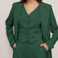 Dark green blazer jacket