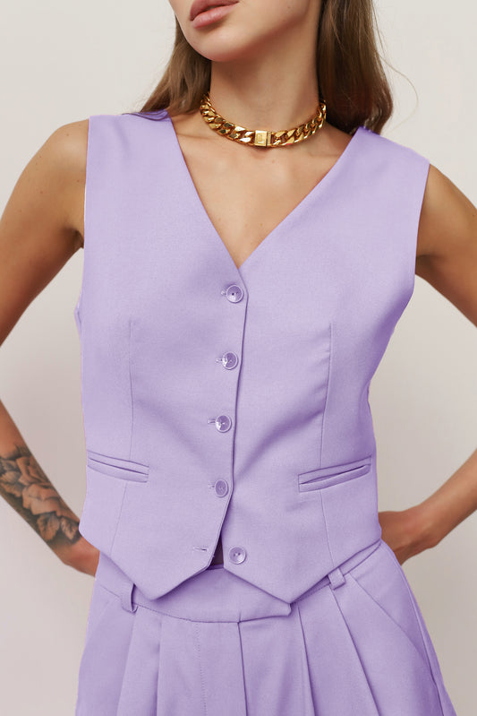 lilac vest 